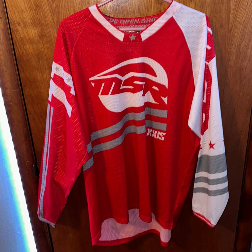 Malcolm Smith Racing MSR AxxisAir A/C Motocross Enduro Jersey Size XL